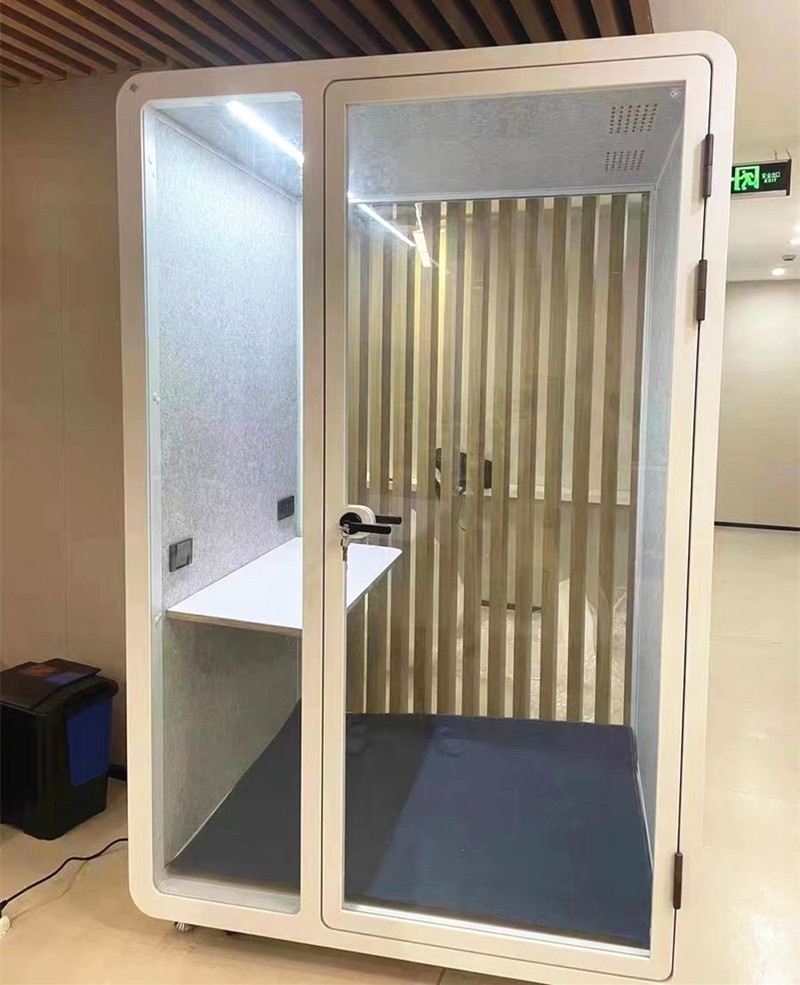 Meeting Phone Booth Acoustic Soundproof Study Work Pod Recording Booth Studio Modern Sound Proof Silence Work Booth