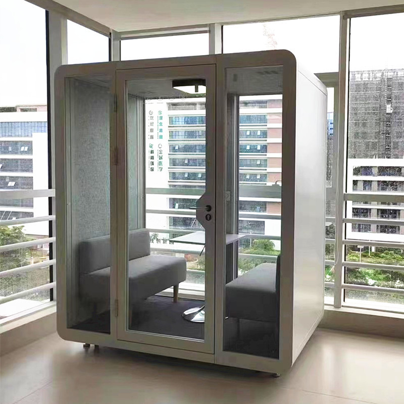 Business negotiation room phone booth portable public office phone booth