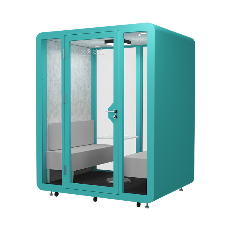 Popular sound proof room portable private meeting pods meeting booths for offices