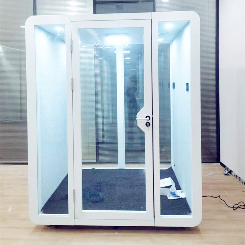 Private workstation phone booth portable phone booth business open office phone booth