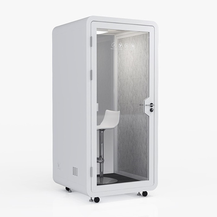 Portable acoustic meeting work office pods soundproof phone booth modular office hush pods for office