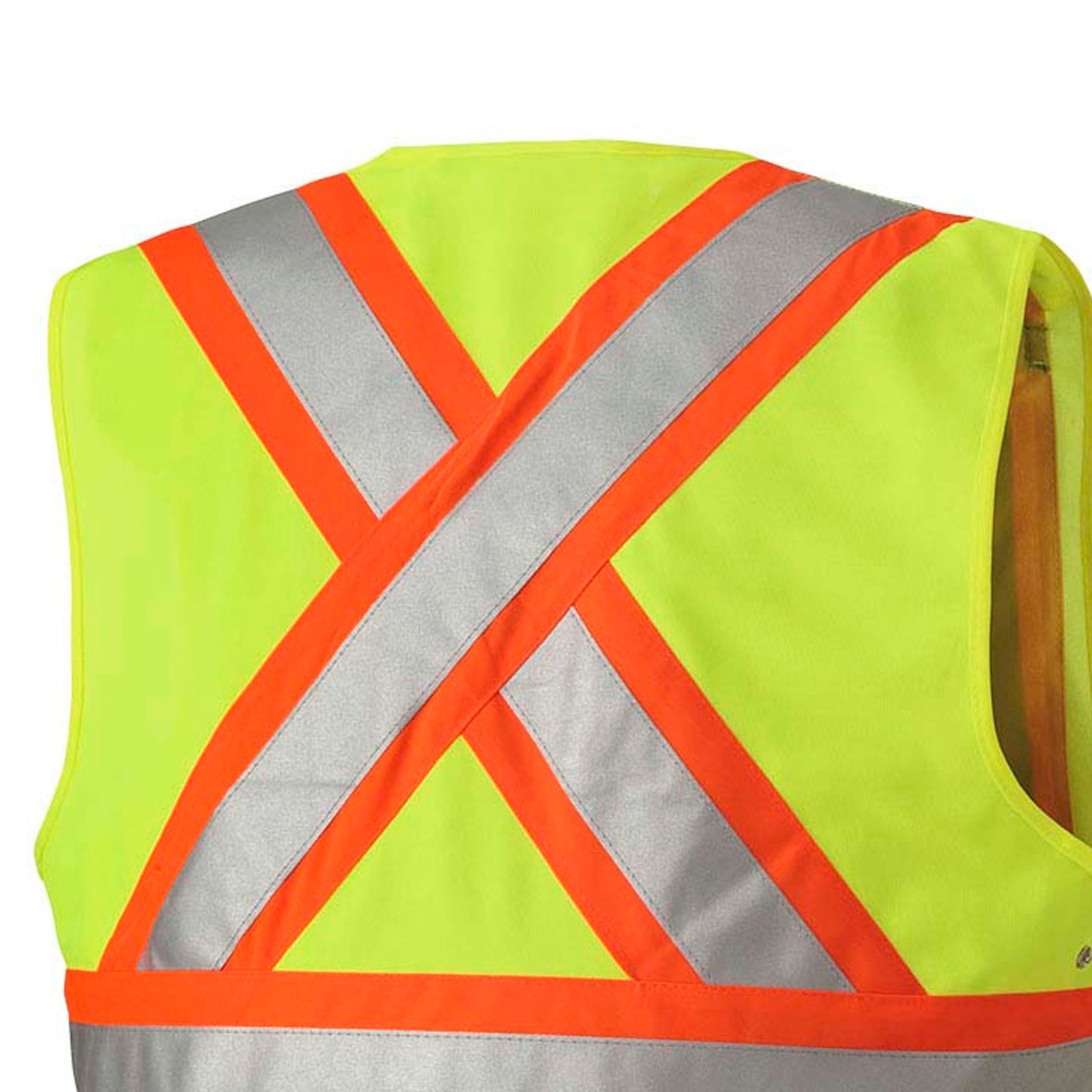 With Zipper Reflective Safety Vest High Visibility Black Multifunctional Pocket Traffic Security Vest Safety Vest With Logo