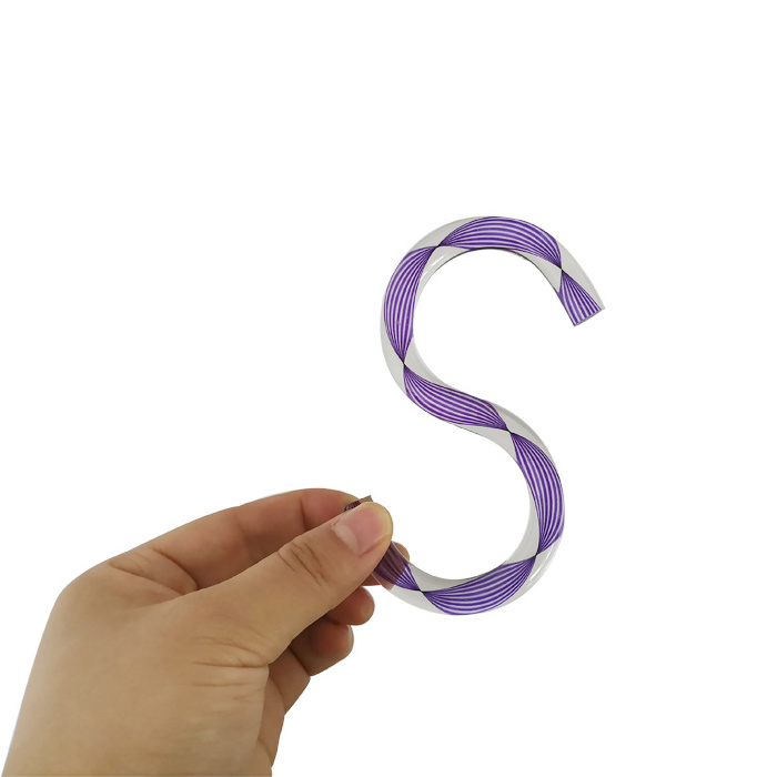 Movable Hook S Shape Cabinet Door Hook Coat Clothes Hanger Colored Creative S Hook for Handbag Multipurpose