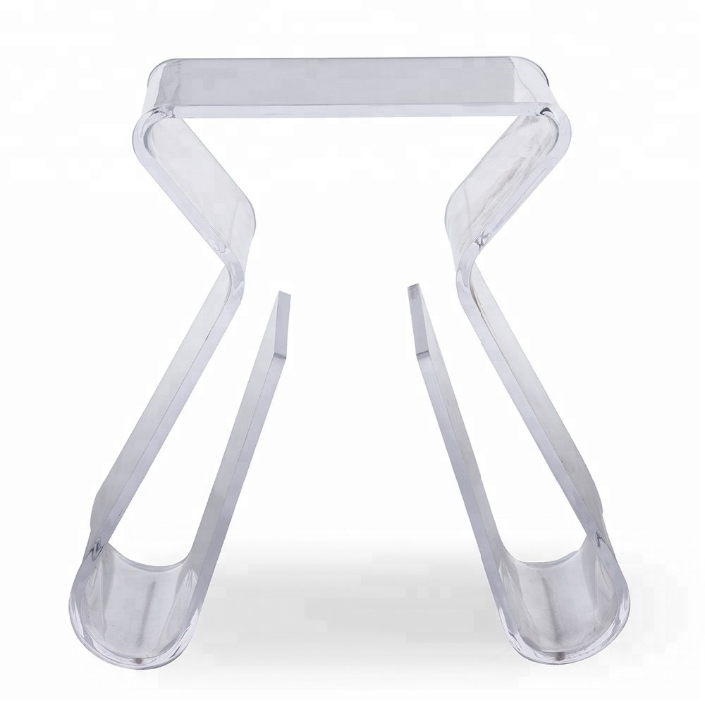 Clear Acrylic End Table with Magazine Rack New Clear Acrylic Illusion Ghost Side Table with Magazine Rack Magazine Tables