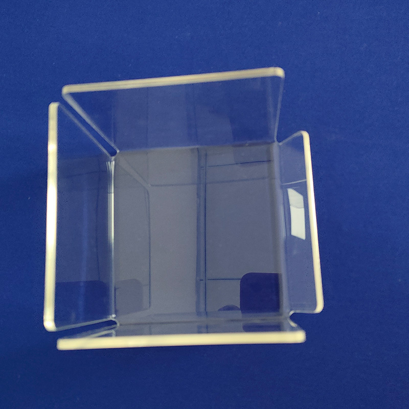 Perspex Sticky Note Storage Box Clear Acrylic Memo Pad Holder Office Note Pad Holder