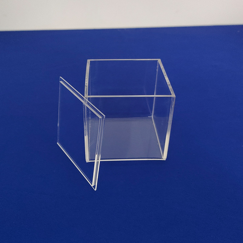 Acrylic Gift Storage Box, Acrylic Cube Boxes with Lid , Mini Lucite Display Case