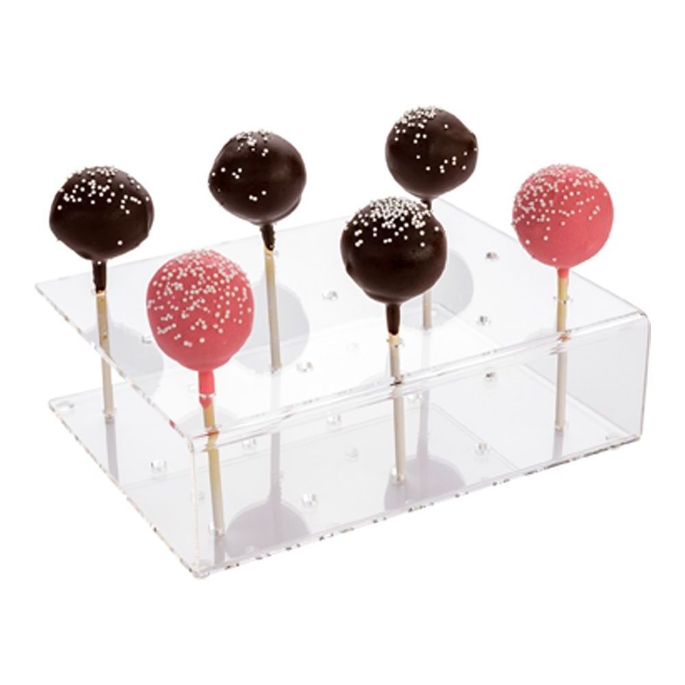 Clear Acrylic Cake Pop Display Stand Acrylic Lollipop Holder