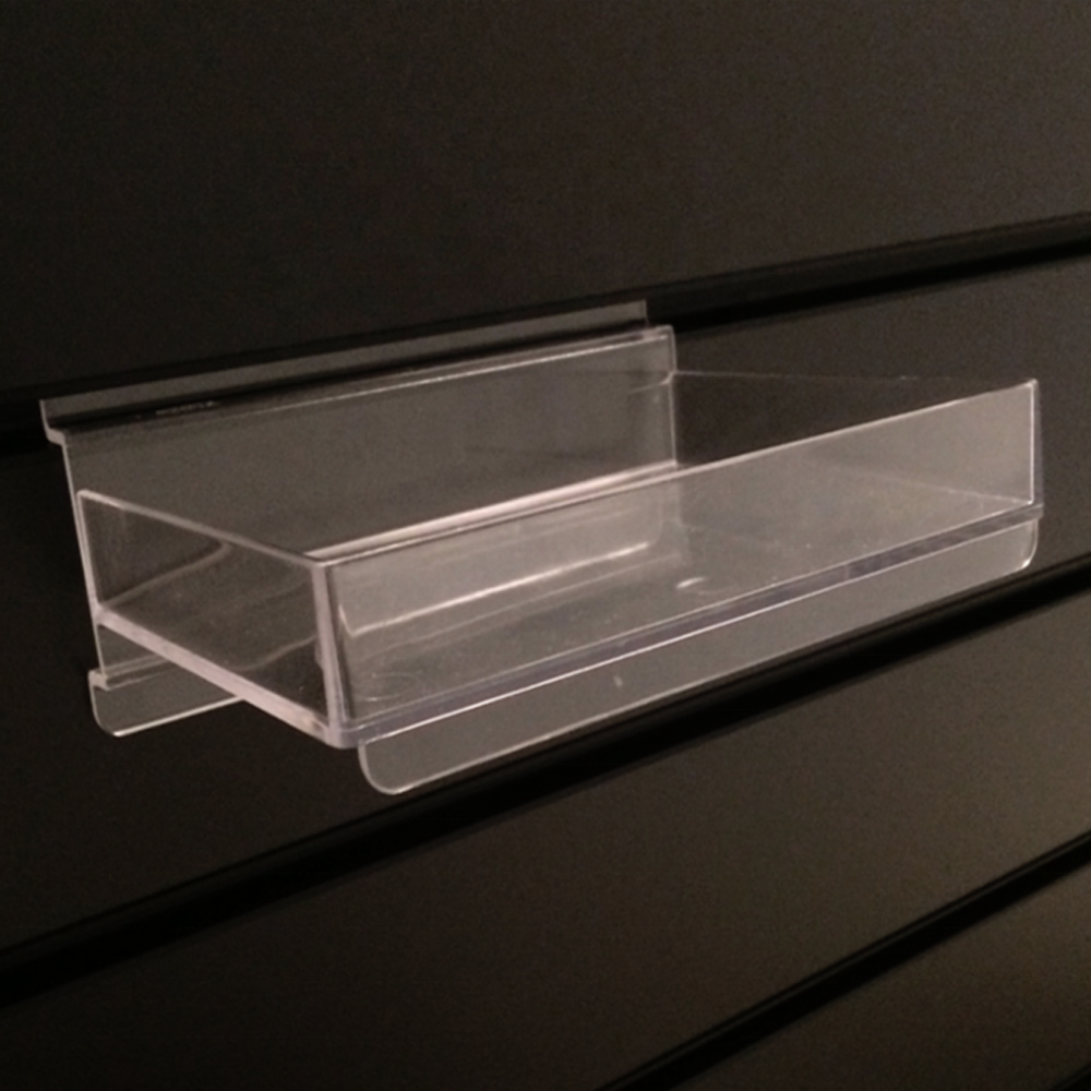 Acrylic Slatwall Shoe Shelf, Customized Acrylic Slatwall Shoe Display