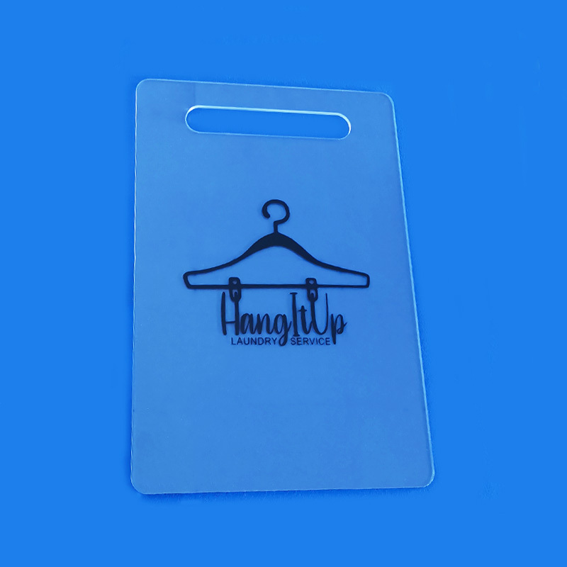 Custom Acrylic Clothing Folding Board Clear Acrylic Shirt Folding Board Printed Acrylic Clothes Folding Board