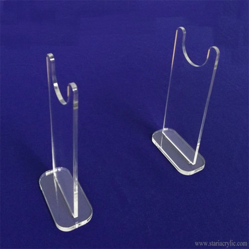 Clear Acrylic Rifle Display Stand Toy Gun Holder Stand Clear Pistols Rack Gun Revolver Display Sword Holder Stand