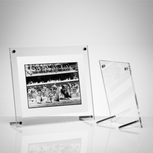 4x6 5x7 8.5x11 A4 Clear Acrtylic Photo Frame with Standoff Free Standing Paper Poster Picture Frame Table Top Sign Holder