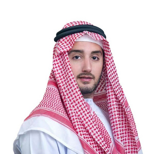 Keffiyeh Saudi Arab Dubai Islamic Shawls Square Muslim Arab Headscarf Headband Jacquard Weave Prayer Hijab For Men