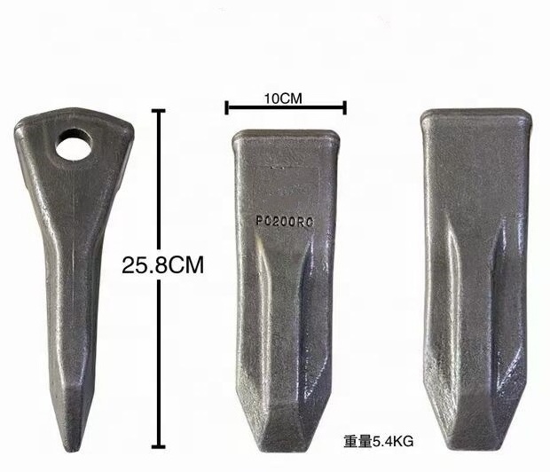 PC200RC Forging Bucket Teeth Excavator ,Rock Bucket Teeth,  Digging Forged Bucket Teeth