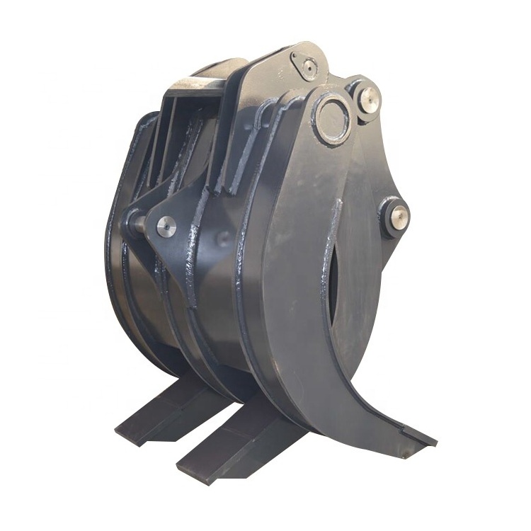 Excavator construction machinery parts hydraulic grab bucket