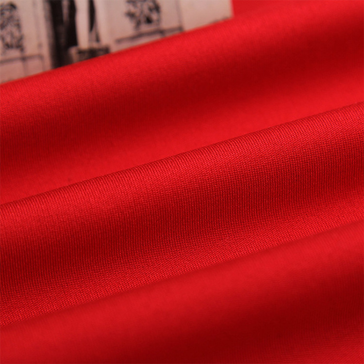 Double-sided healthy cloth knitted double-sided stretch brushed fabric scuba fleece knitted fabric