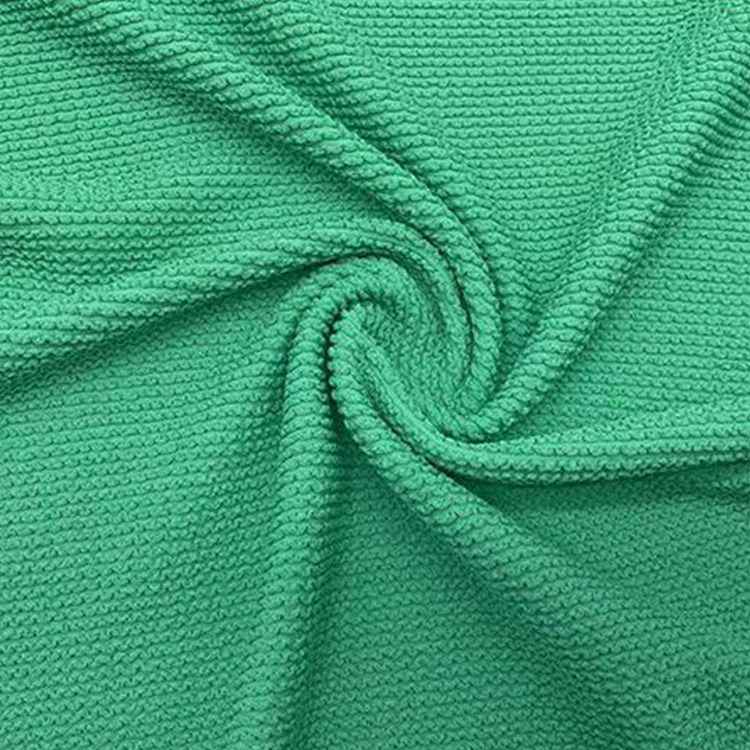 Wholesale 92 Polyester 8 Spandex Knitted Jacquard  Fabric Swimwear Fashion Stretch Matte Fabric