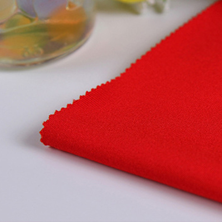 Double-sided healthy cloth knitted double-sided stretch brushed fabric scuba fleece knitted fabric