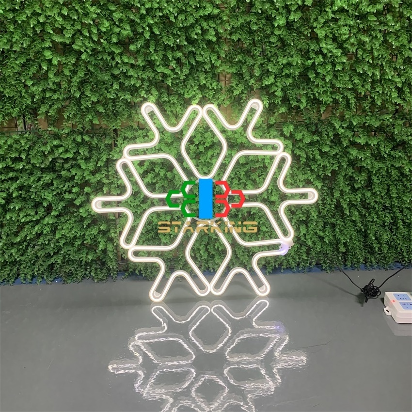 Led Motif Light made of led neon light with plastic for outdoor decoration light