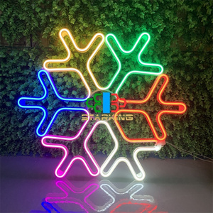 Led Motif Light made of led neon light with plastic for outdoor decoration light