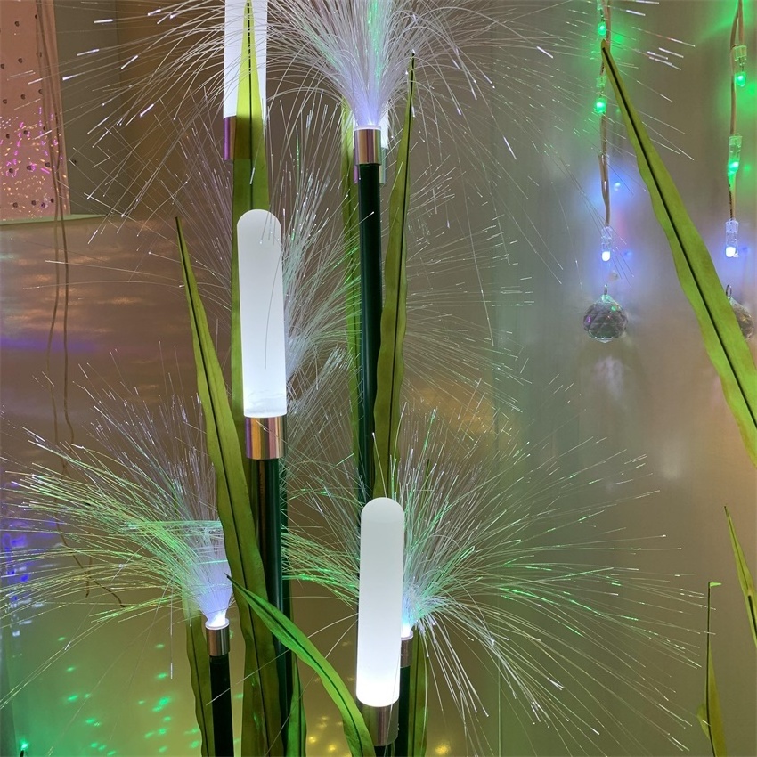 Simulation reed The factory Outdoor garden Courtyard landscape  Decoration Park Landscape Led reed flower Light