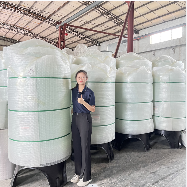 Sewage Water Treatment Plant Fiberglass FRP Septic Tank PLC