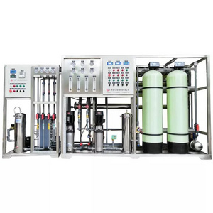 deionized water system double pass RO system with EDI module with mix bed ultra pure water for boiler electricity industry