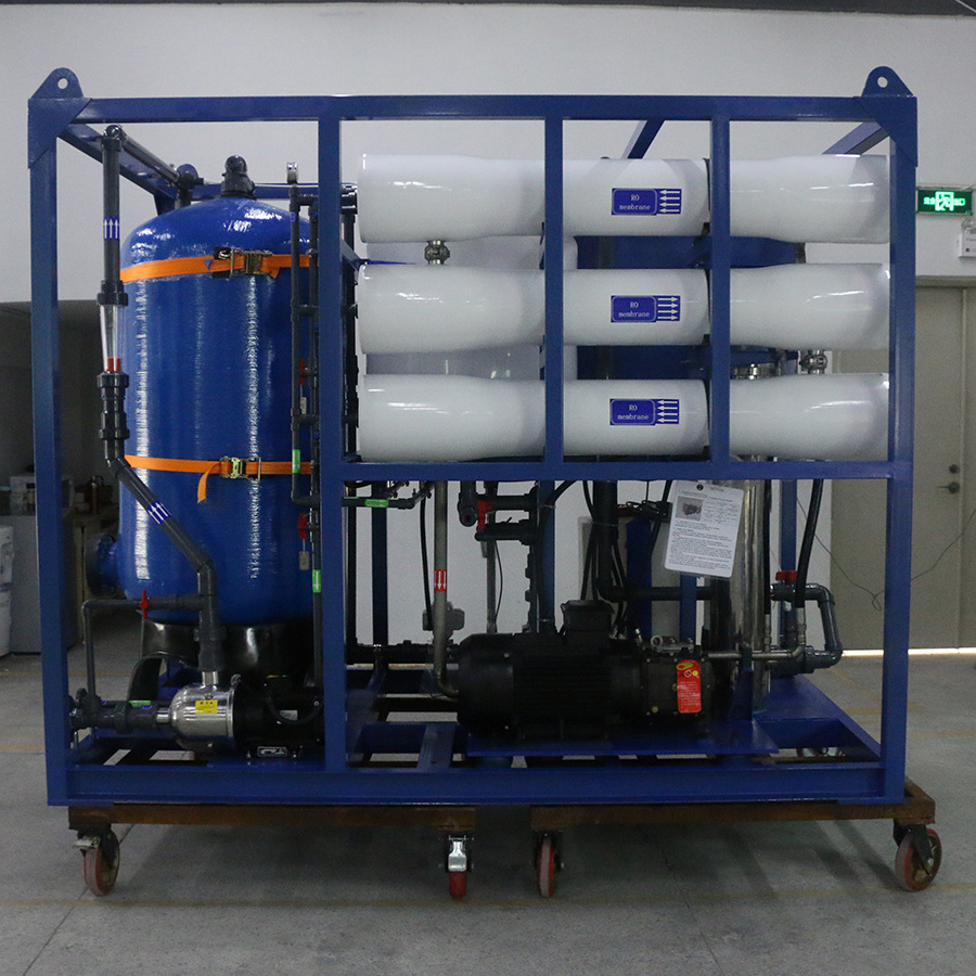 Mini seawater desalination plant Professional Desalination Unit Salt Water Seawater Device Sea Water Desalination For Boat