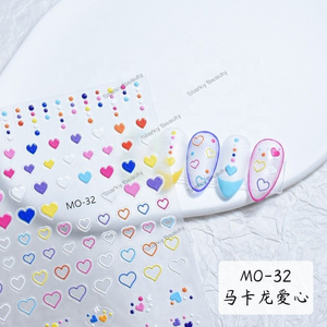 2024 5d nail stickers full kit Moon Star Shine Nail decals