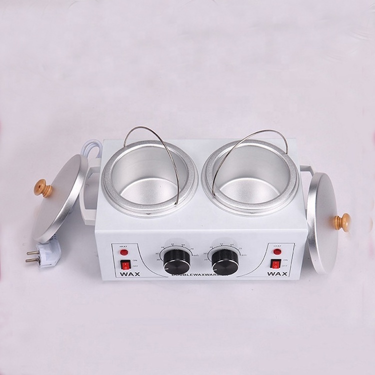 2024 wholesale Electrical depilatory Wax Wax Melt Warmer Custom Double pot wax heater