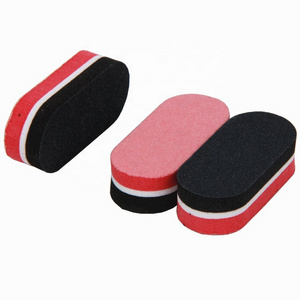 Mini high elastic polish & shine nail file 100/180 Customized High Quality Oem Eva Colorful Sponge Mini Nail File Buffer Block