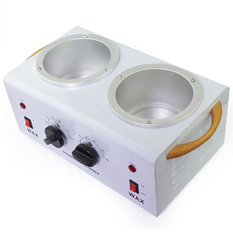 2024 wholesale Electrical depilatory Wax Wax Melt Warmer Custom Double pot wax heater