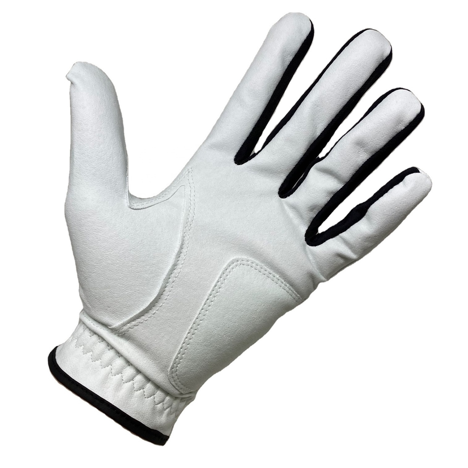 Men's PU Synthetic Cabretta Leather Golf Glove Customizable Washable for Hand Usage