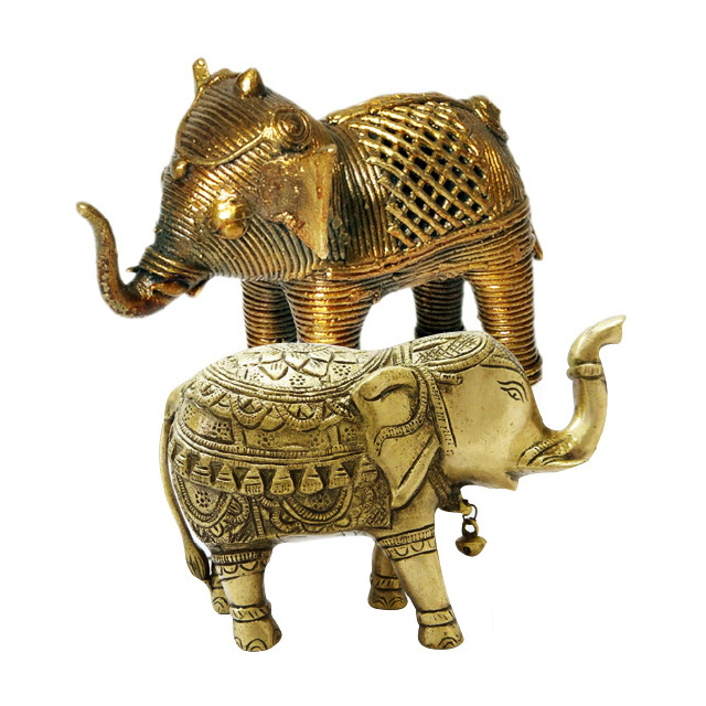 Hot Sale Cheap Decorative Custom Size Metal India Elephant Statues