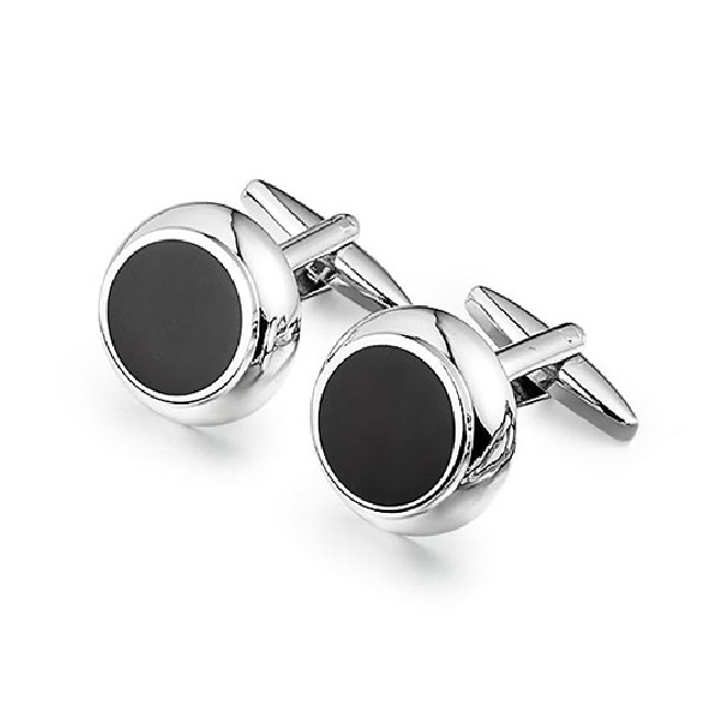 Metal Engrave Logo Custom Stainless Steel Personalized Cufflinks