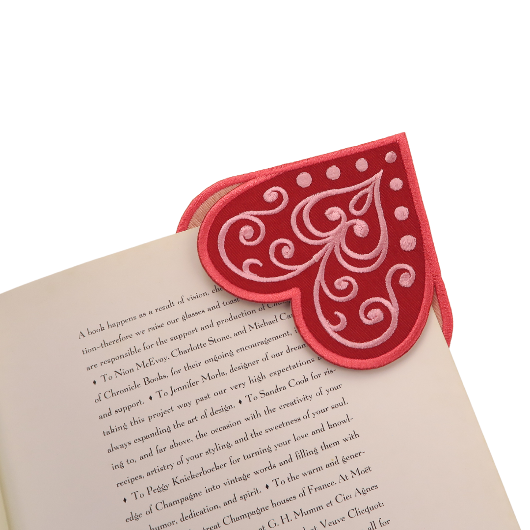 Wholesale Embroidery Corner Bookmark Cartoon Woven Patch Bookmarks Business Gift