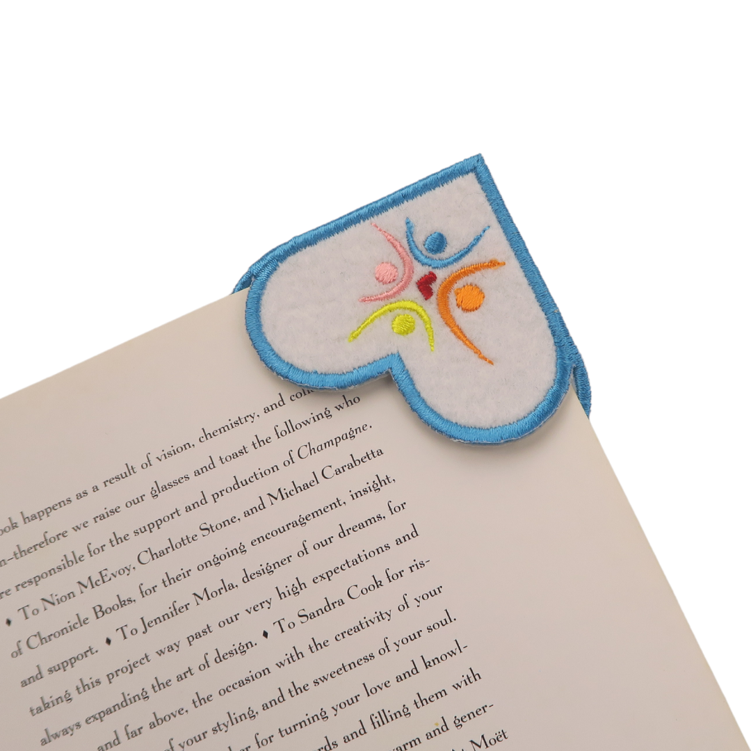 Wholesale Embroidery Corner Bookmark Cartoon Woven Patch Bookmarks Business Gift