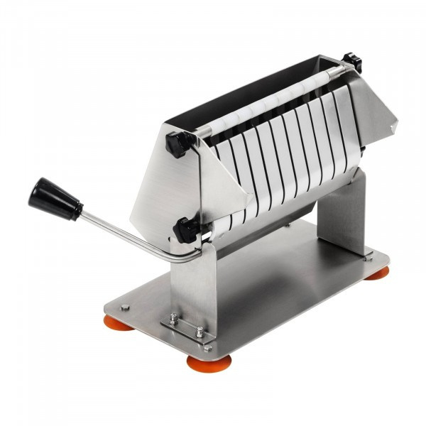 Factory Supply Amazon  Stainless Steel Manual Sausage Cutter Salami Slicer Hot Dog Cutting Machine