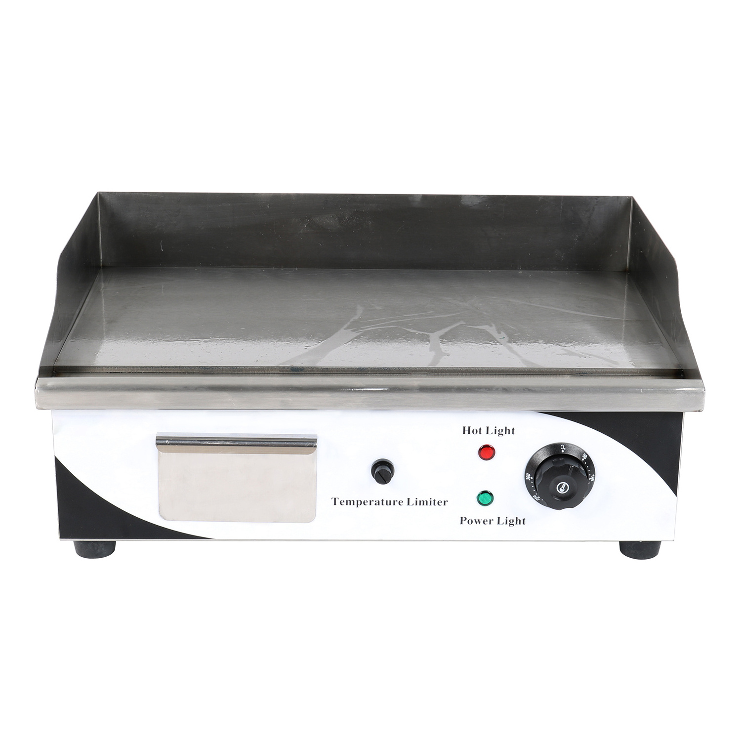 Commercial Restaurant Equipment Stainless Steel Table Top Flat Electric Barbecue Burger Grill Griddle