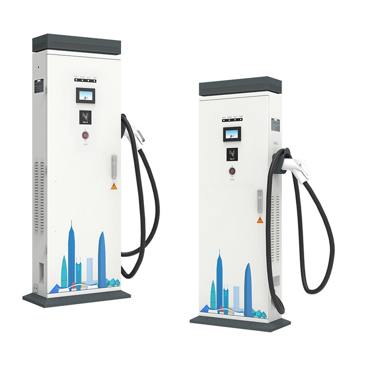 Professional Manufacture Fast Car Charger Pile DC 30Kw 40Kw EV Car Charging Station for Electric Vehicle