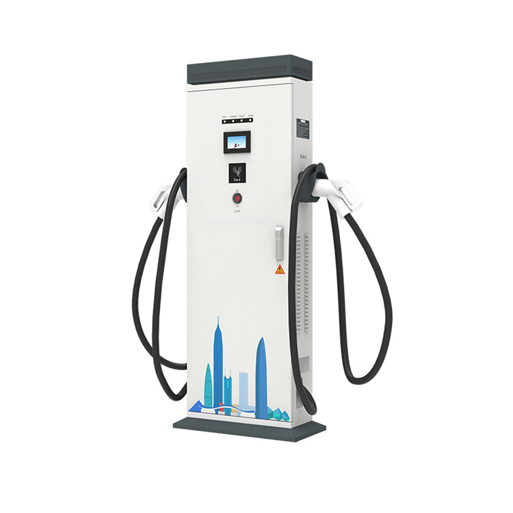 Shenzhen 30KW 40KW EV Fast Charger Station DC EV Charger Floor-Mounted Electric Car Charging