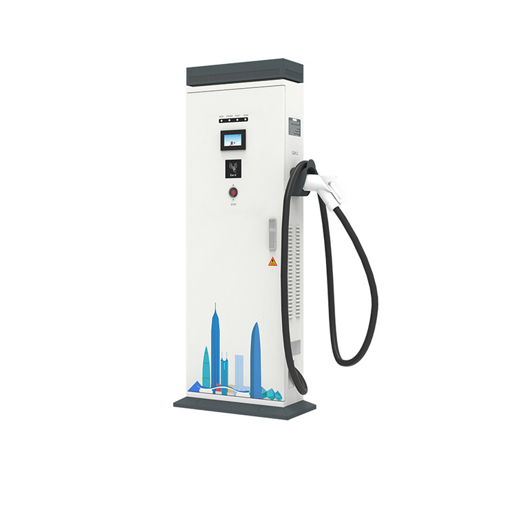 Shenzhen 30KW 40KW EV Fast Charger Station DC EV Charger Floor-Mounted Electric Car Charging