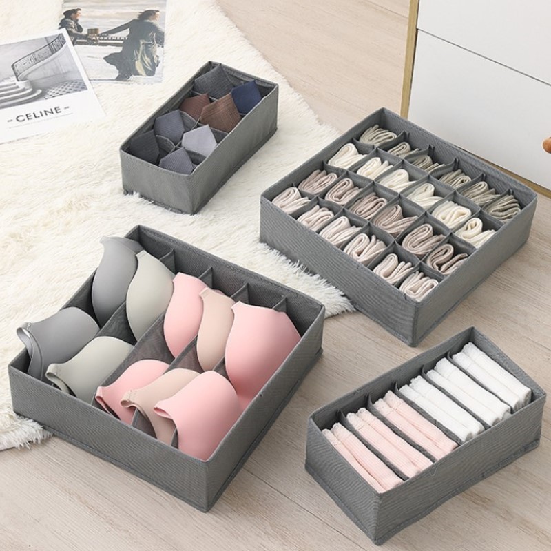 Underwear Boxes Clothes Organizers Storage Cabinets Drawer For Bedroom Panties Socks Wardrobe Closet Organizer