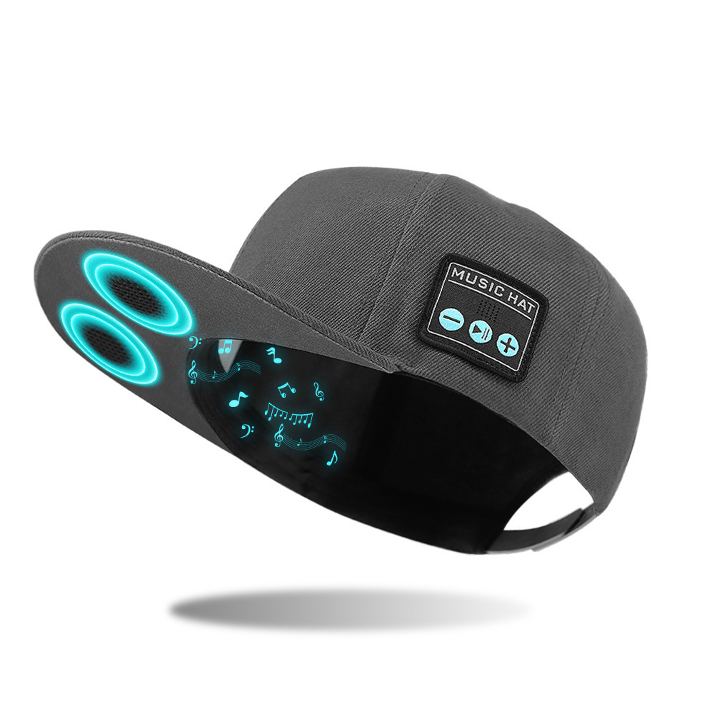 Wireless Music Headphone Music Sport Cap Smart Baseball Hat With Hands-Free Mic Earphone Sun Unisex Cap