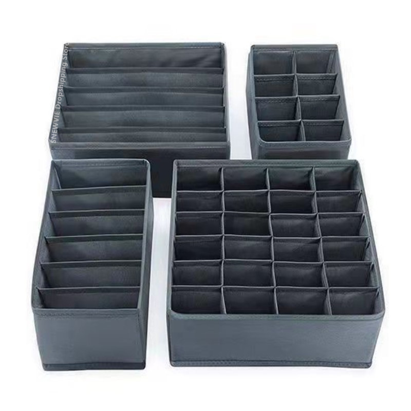 Socks Underwear Bra Storage Box Drawer For Ties Wardrobe Clothes Organizer Cabinet Separator