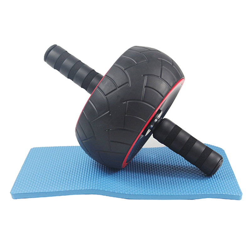 Hot-selling Exercise Equipment Ab Wheel Roller Exercise And Fitness Wheel Abs Wheel With Pad Knee Mat