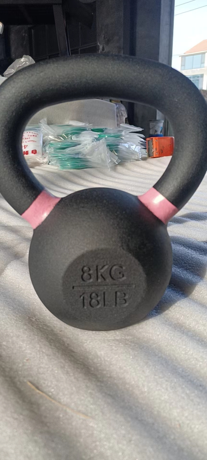 Wholesale exercise equipment Gym Fitness cast iron kettlebell