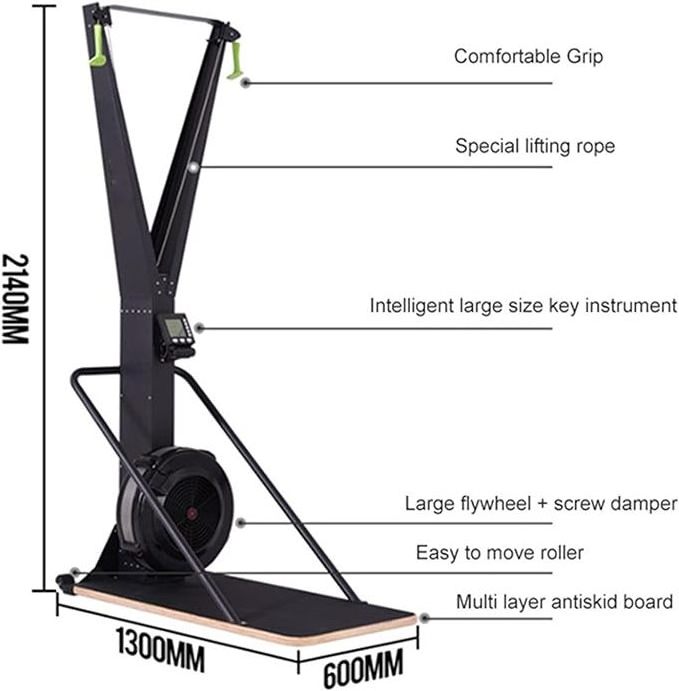 Reduce fat cardio exercise gym equipment indoor Cardio machine Ski Machine Rowing Machine