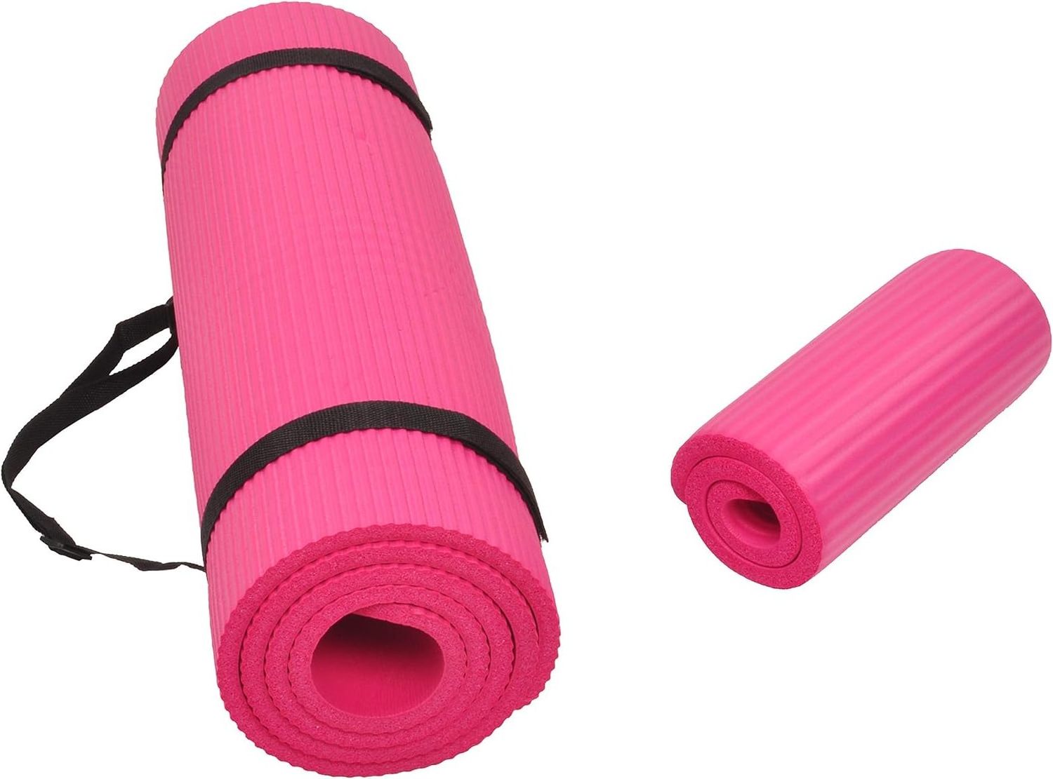 Custom Logo Eco Friendly 8mm 10mm 15mm NBR  Pilates Travel Fitness Non Slip Yoga Mat