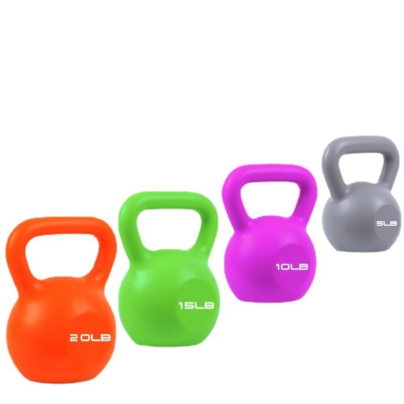 Hot Sale Unisex Squat Lifting Kettlebell Dumbbell Training Color Sand Kettlebell