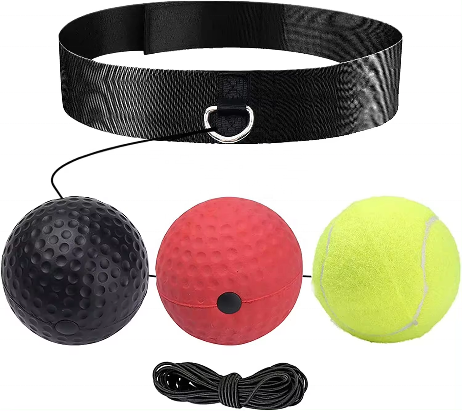 Custom head-mounted agility reaction MMA fight boxing speed ball With Adjustable Headband